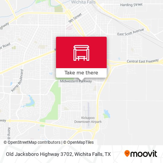 Mapa de Old Jacksboro Highway 3702