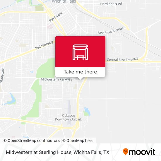 Midwestern at Sterling House map