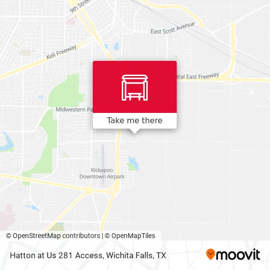 Hatton at Us 281 Access map