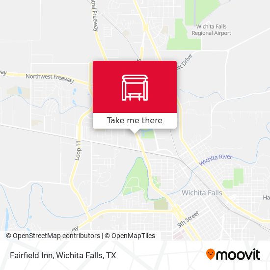 Fairfield Inn map