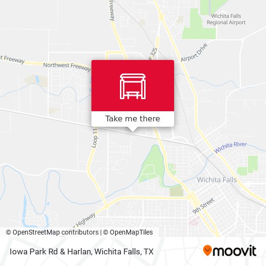Mapa de Iowa Park Rd & Harlan