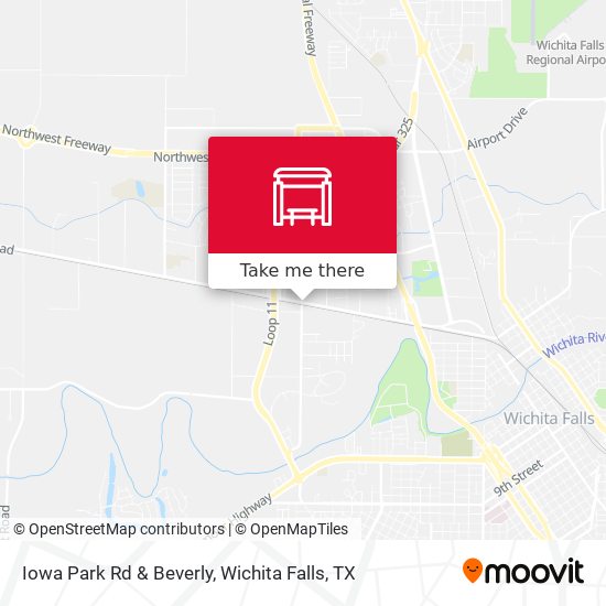 Mapa de Iowa Park Rd & Beverly