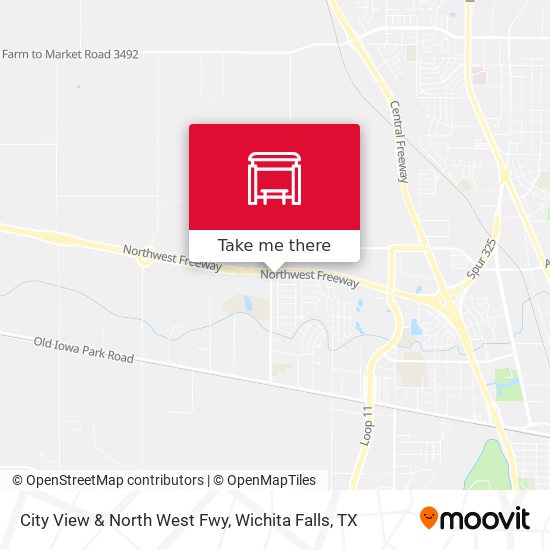 City View & North West Fwy map