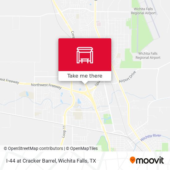 Mapa de I-44 at Cracker Barrel