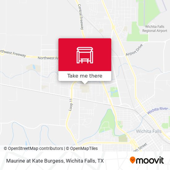 Maurine at Kate Burgess map