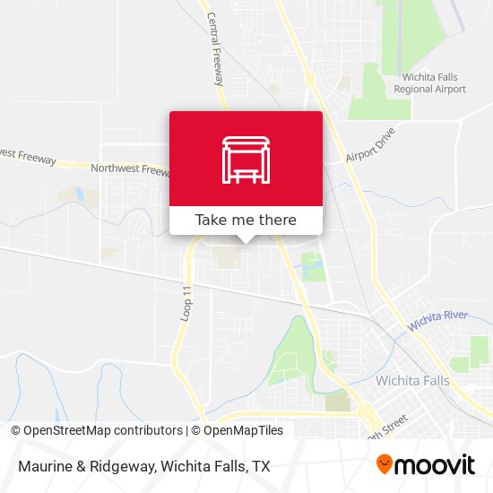 Maurine & Ridgeway map