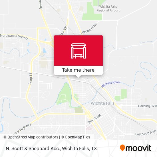 N. Scott & Sheppard Acc. map