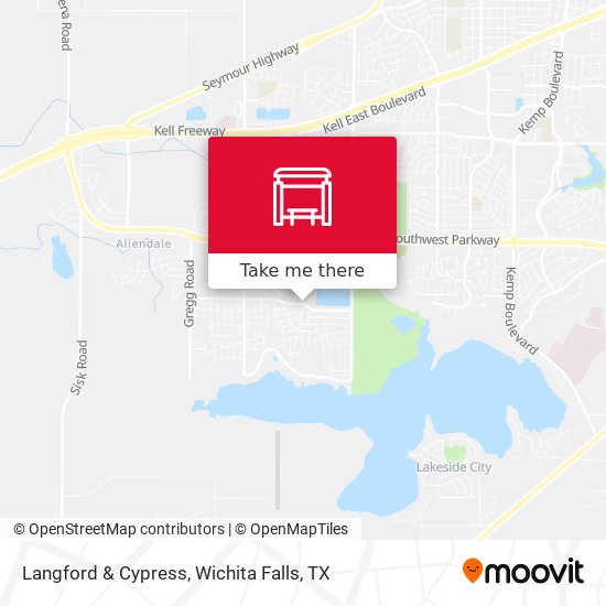 Langford & Cypress map
