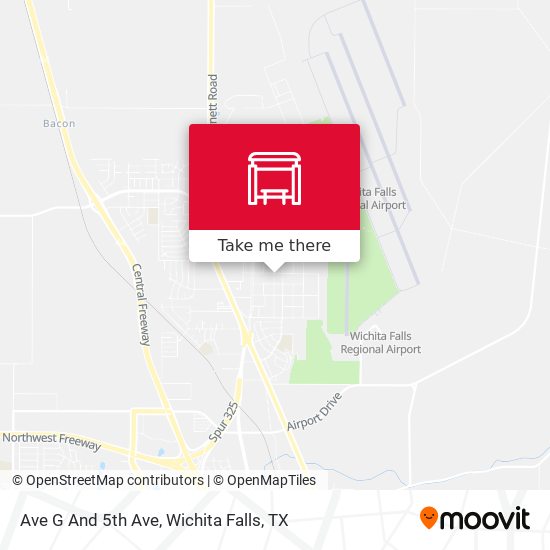 Ave G And 5th Ave map