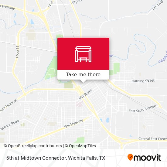 Mapa de 5th at Midtown Connector