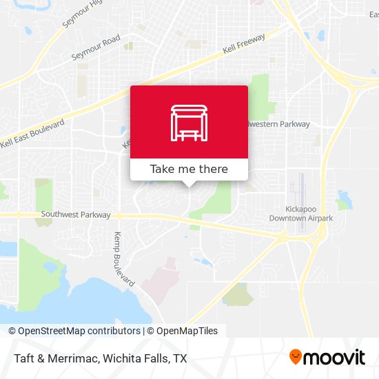 Mapa de Taft & Merrimac