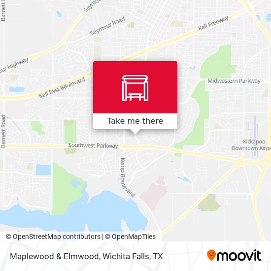 Maplewood & Elmwood map