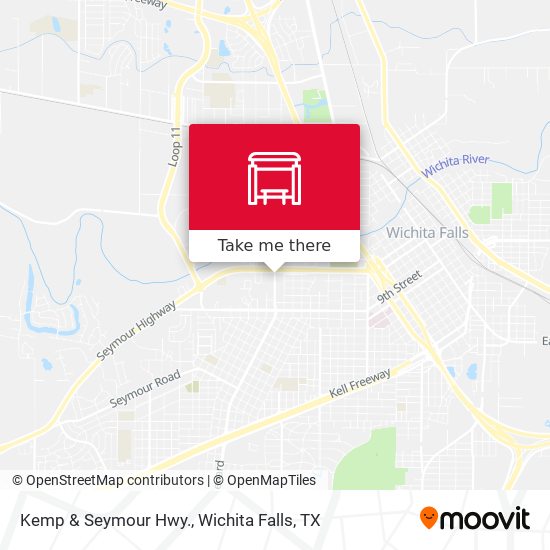 Kemp & Seymour Hwy. map