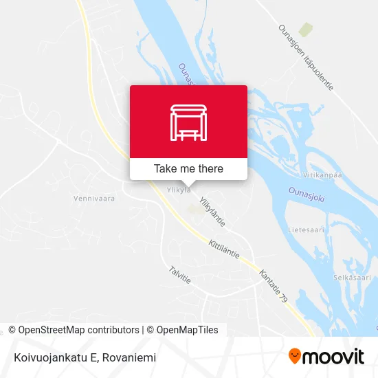 Koivuojankatu South map