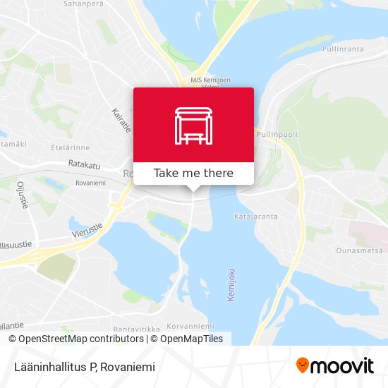 Lääninhallitus P map