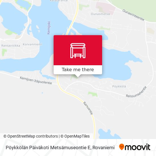 Pöykkölän Päiväkoti Metsämuseontie E map