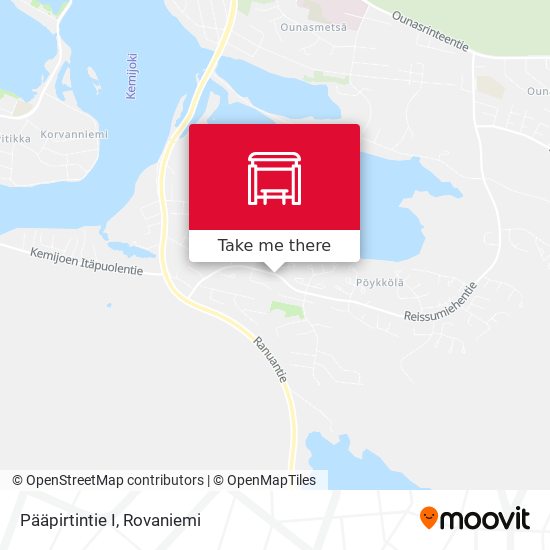 Pääpirtintie I map
