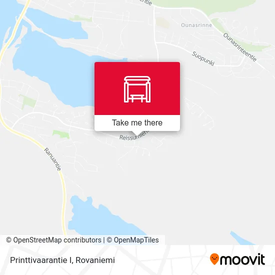 Printtivaarantie East map