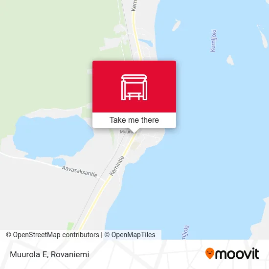 Muurola East map