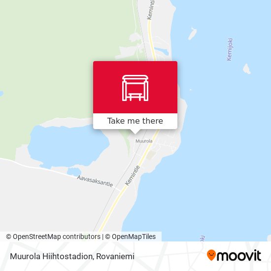Muurola Hiihtostadion map