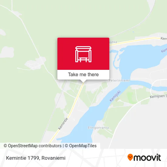Kemintie 1799 map