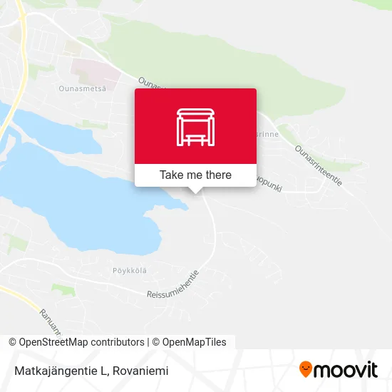 Matkajangentie West map