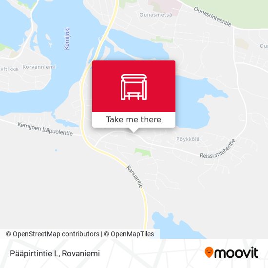 Pääpirtintie L map