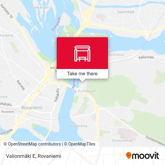 Valionmäki South map