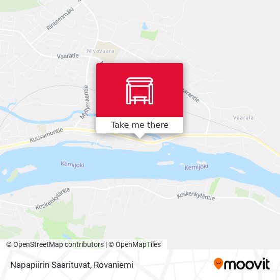 Napapiirin Saarituvat map