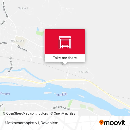 Matkavaaranpisto I map