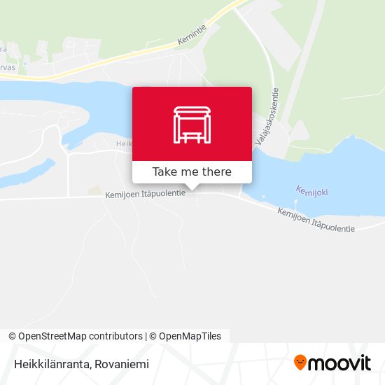Heikkilänranta map
