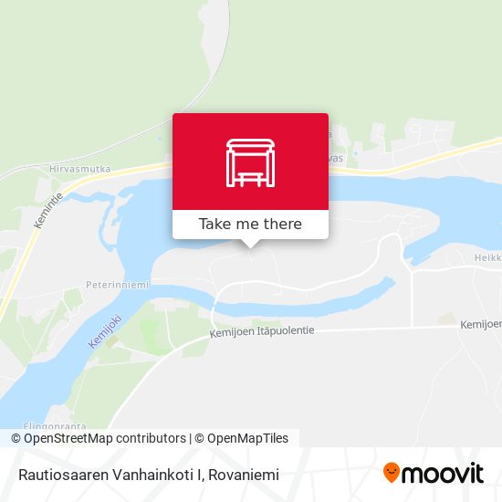 Rautiosaaren Vanhainkoti I map