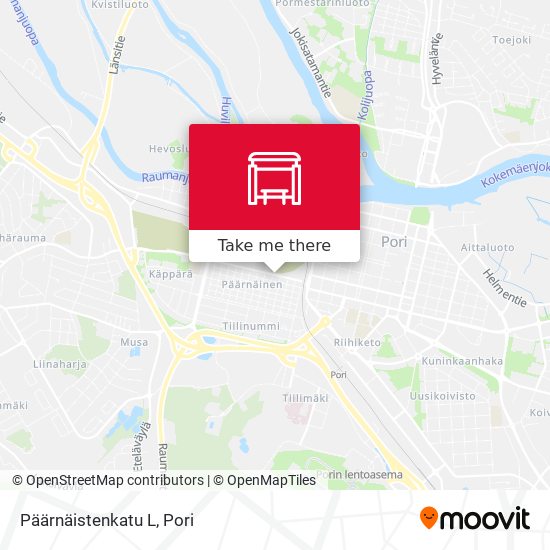 Päärnäistenkatu L map