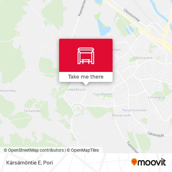 Kärsämöntie E map