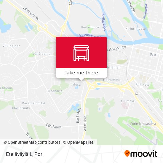 Eteläväylä L map