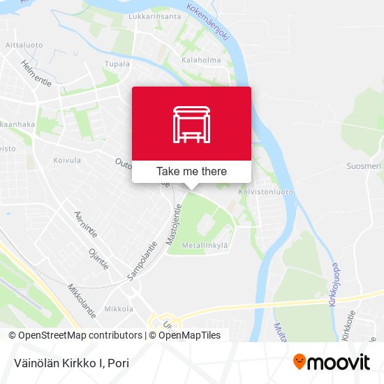 Väinölän Kirkko I map