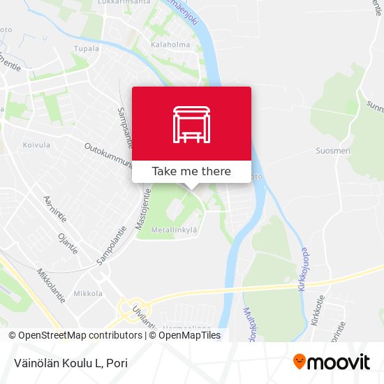 Väinölän Koulu L map