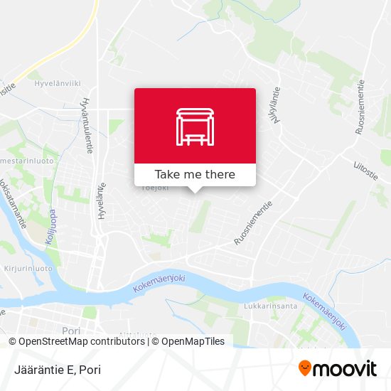 Jääräntie E map