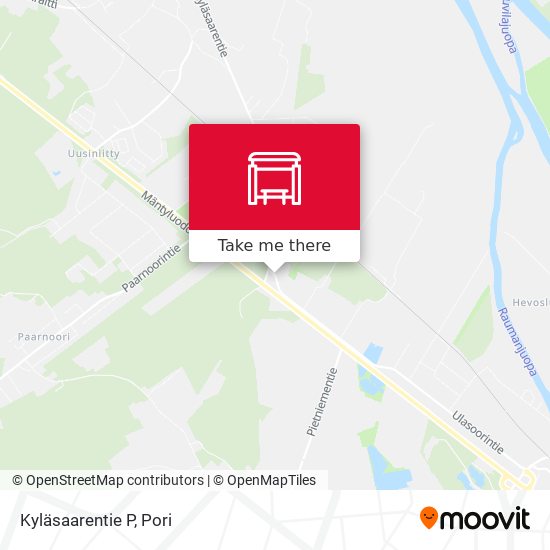 Kyläsaarentie P map