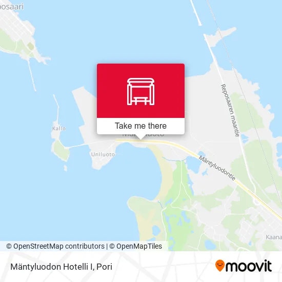 Mäntyluodon Hotelli I map