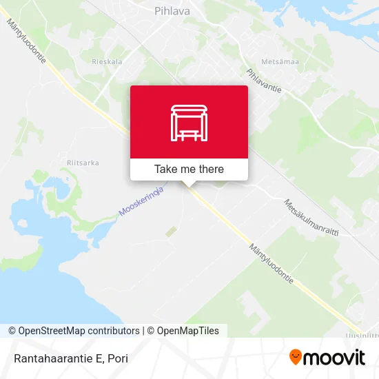 Rantahaarantie E map