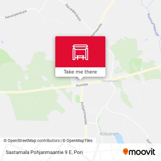 Sastamala Pohjanmaantie 9 E map