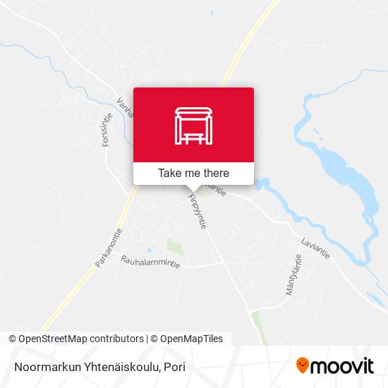Noormarkun Yhtenäiskoulu map