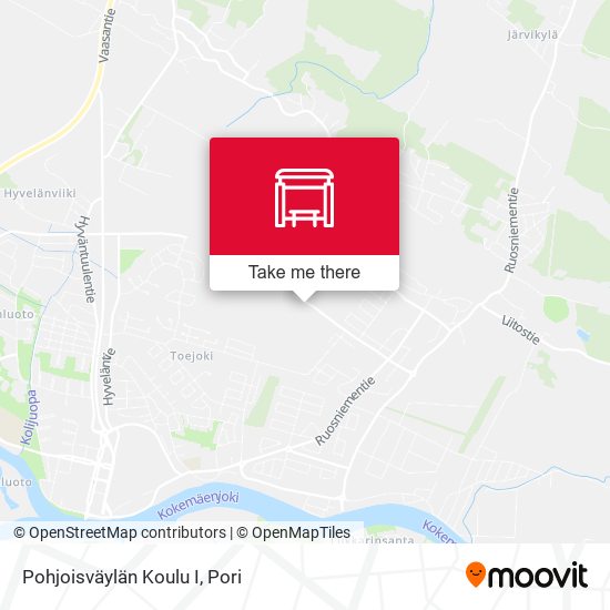 Pohjoisväylän Koulu I map