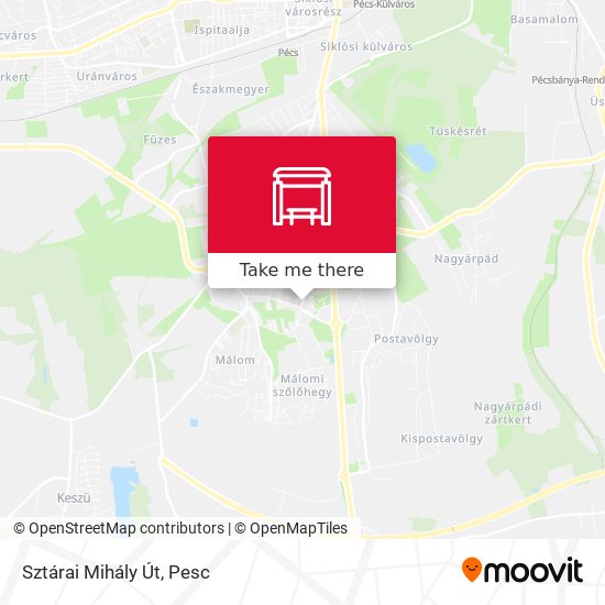 Sztárai Mihály Út map