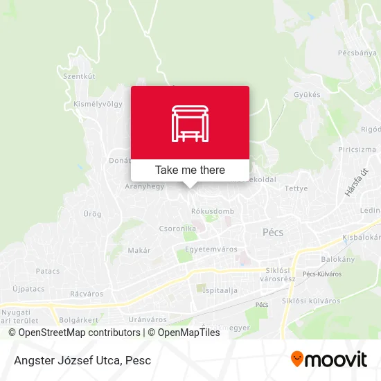 Angster József Utca map