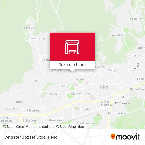 Angster József Utca map