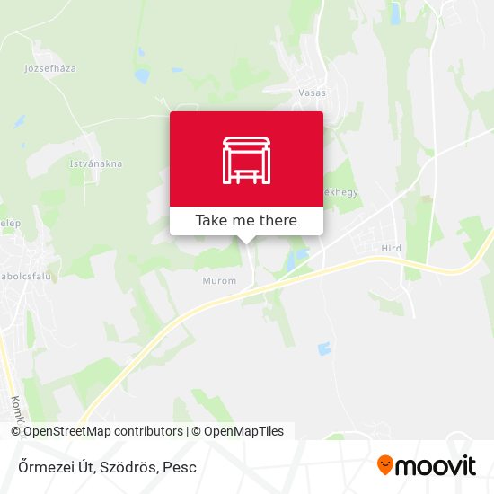 Őrmezei Út, Szödrös map