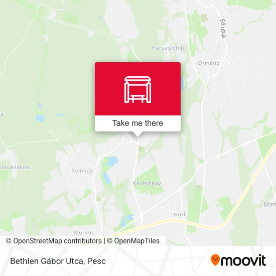Bethlen Gábor Utca map