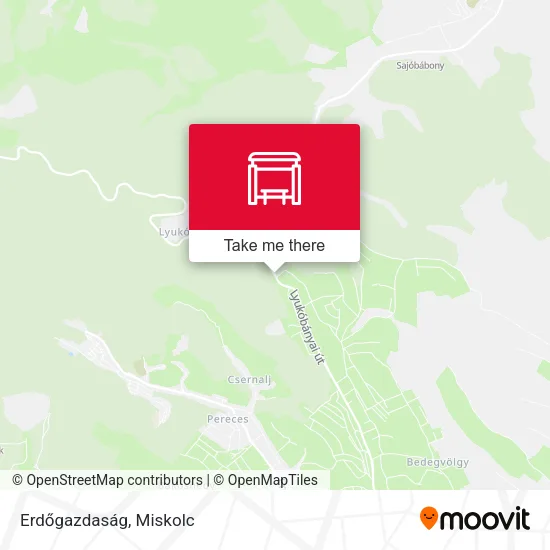 Erdőgazdaság map